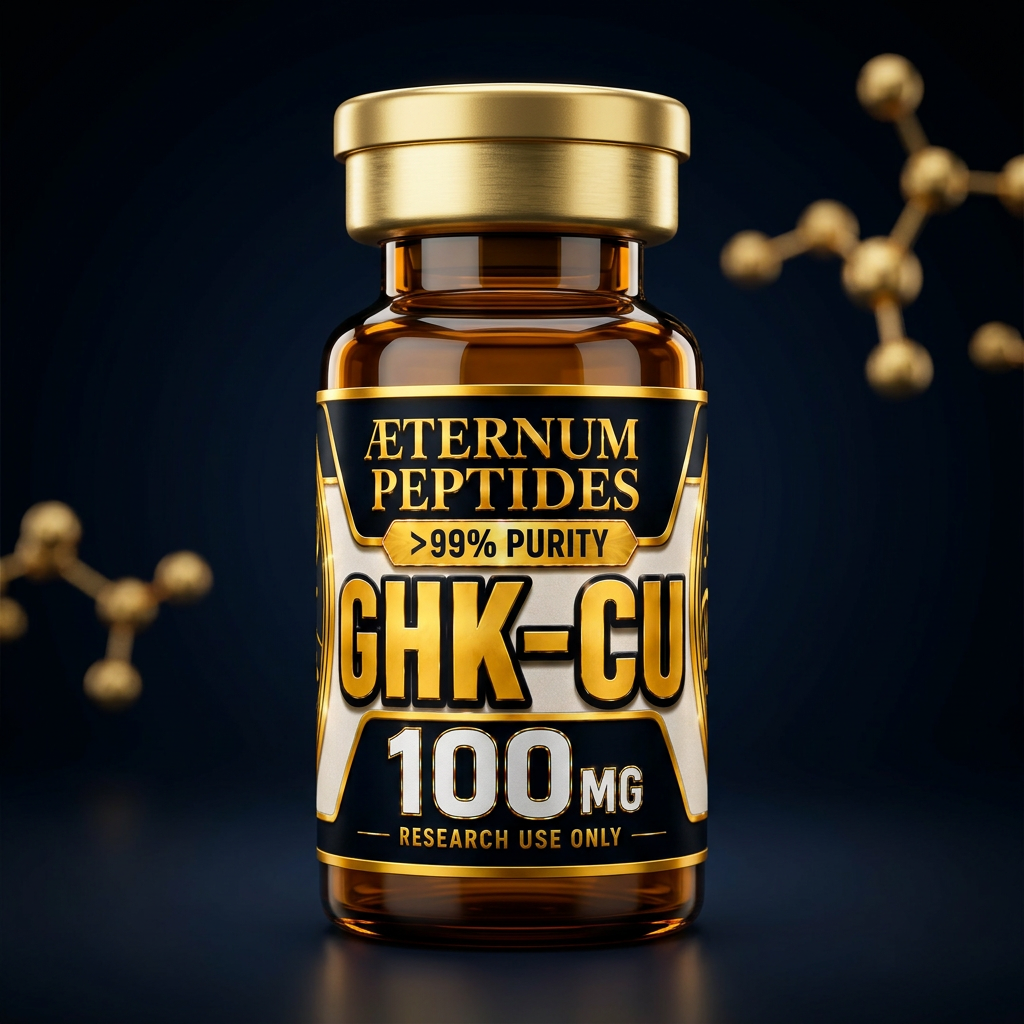ÆTERNUM PEPTIDES GHK-Cu research vial